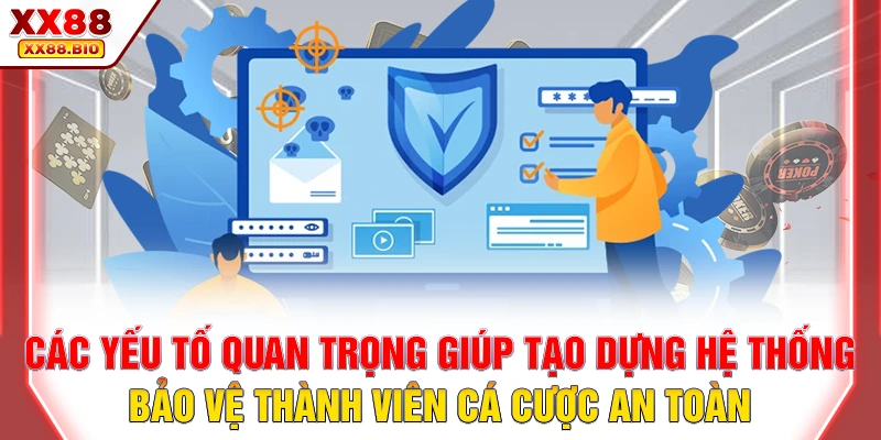 Các yếu tố quan trọng giúp tạo dựng hệ thống bảo vệ thành viên cá cược an toàn