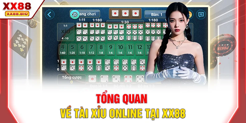 Tổng quan về tài xỉu online tại XX88