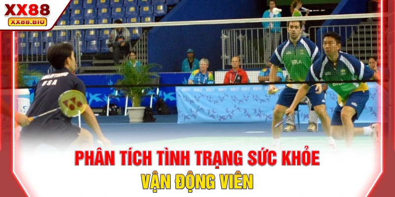Phân tích tình trạng sức khỏe vận động viên